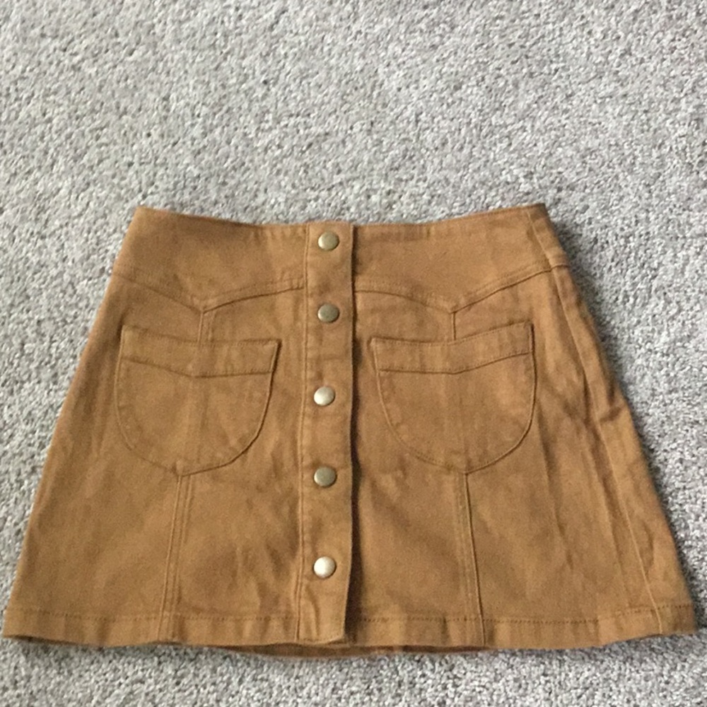 Gold women’s skirt size “27 “